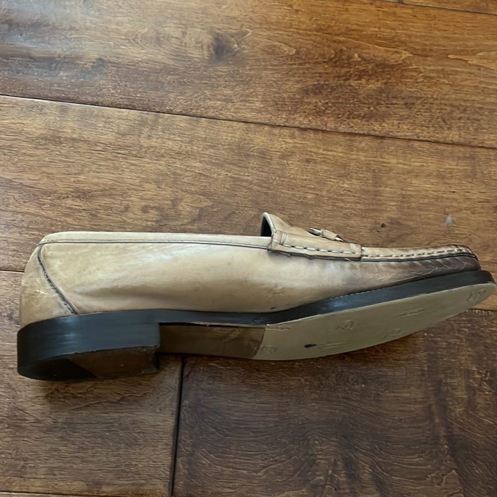 Gucci leather women Loafers Size 8 - Picture 7 of 11